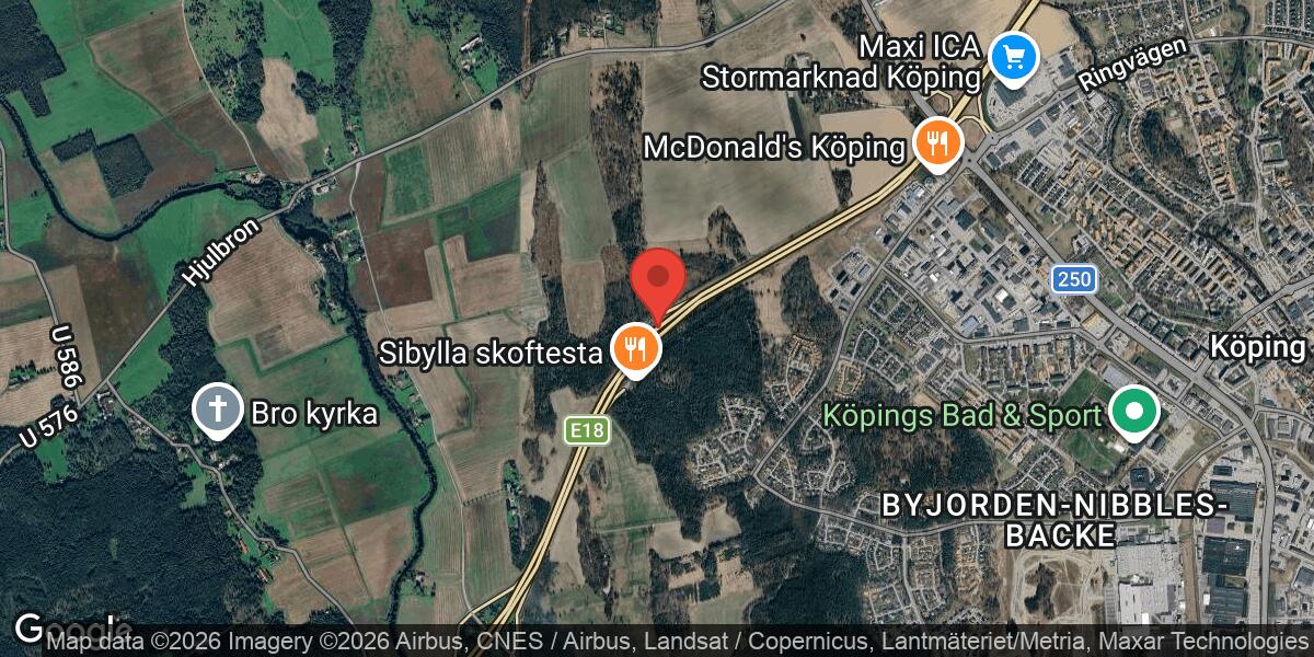 Tung transport blockerade E18 mellan Trafikplats Strö och Hedströmmen