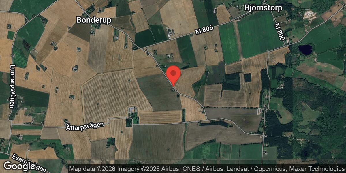 Trafikolycka med flera fordon på väg 807 mellan Hyllinge och Bonderup