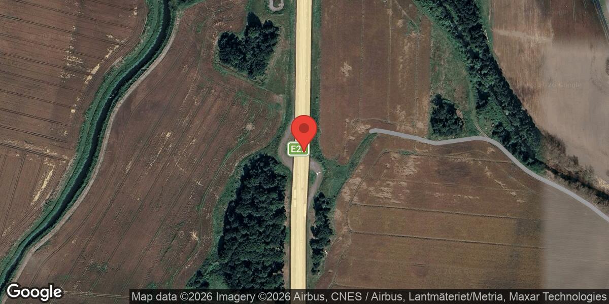 Djur på vägen orsakade stor påverkan på E22 mellan Listerlandet och Pukavik