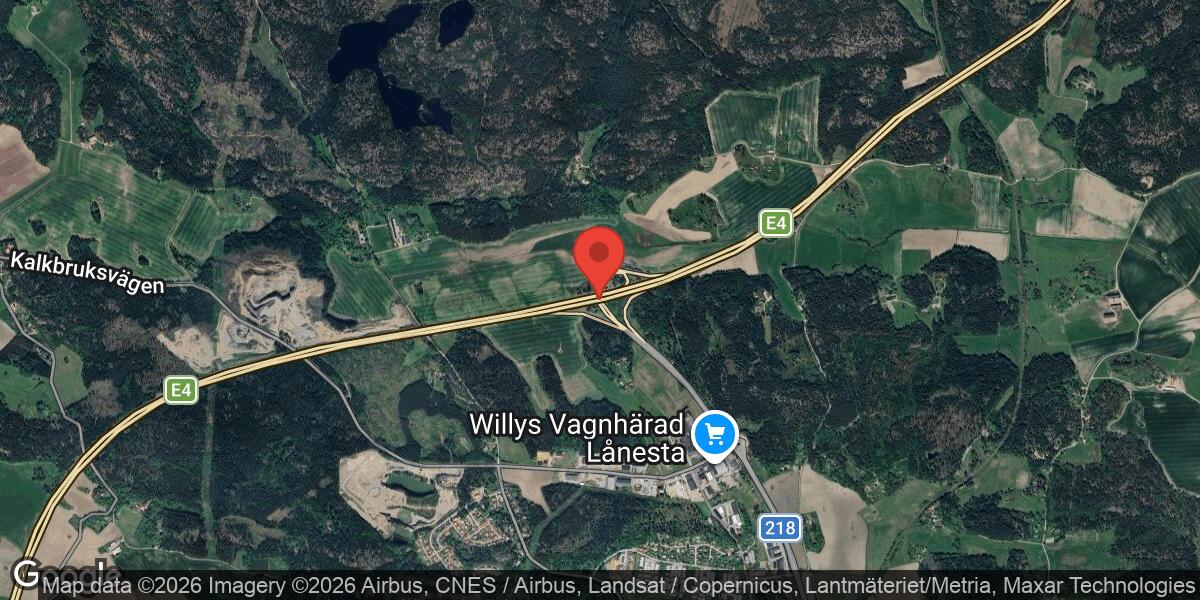 Stor påverkan efter bärgning på E4 vid Trafikplats Vagnhärad