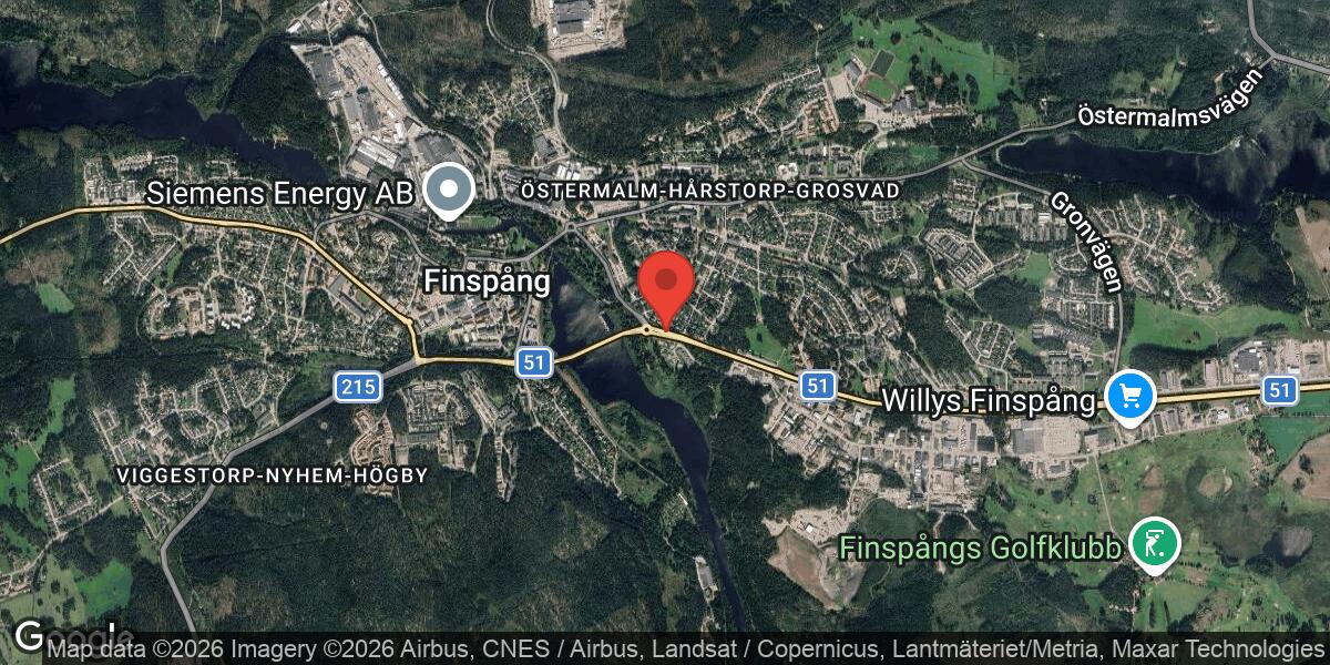 Vägarbete på väg 51 mellan Eriksbergsrondellen och Ljusfallshammar