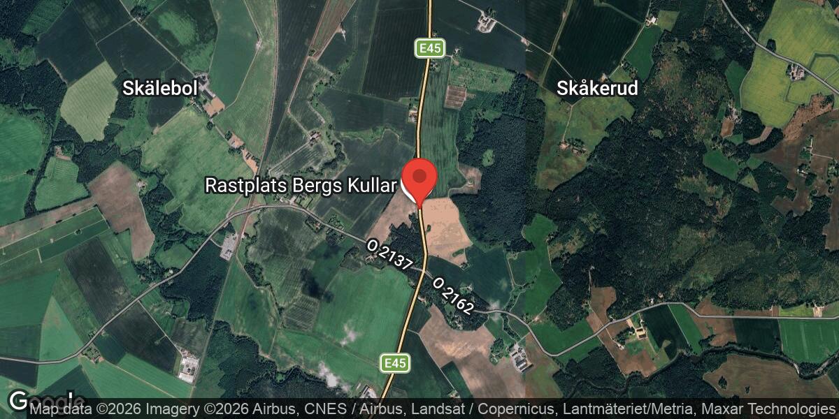 Trädfällning vid E45 mellan Bergarud och Erikstad – kortare stopp i trafiken