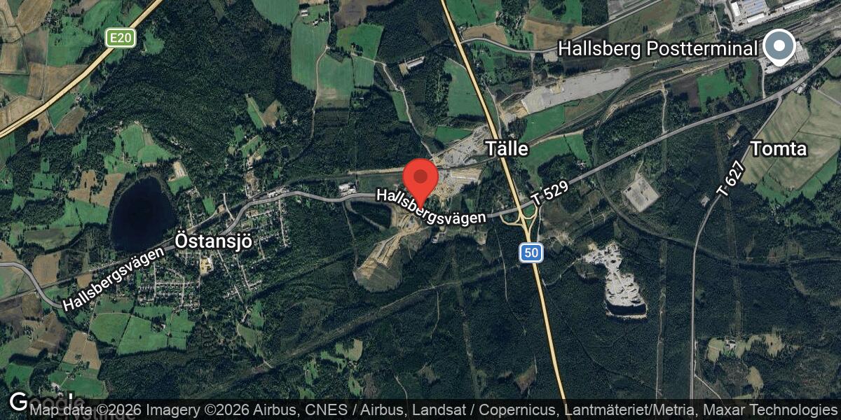 Olycka med stor påverkan på väg 529 mellan Vallby och Tälle