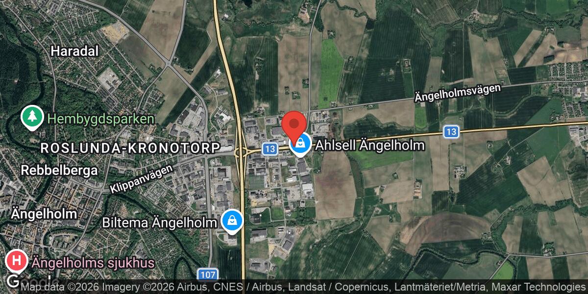 Stillastående lastbil orsakade stor påverkan vid cirkulationsplats Rebbelberga Ö