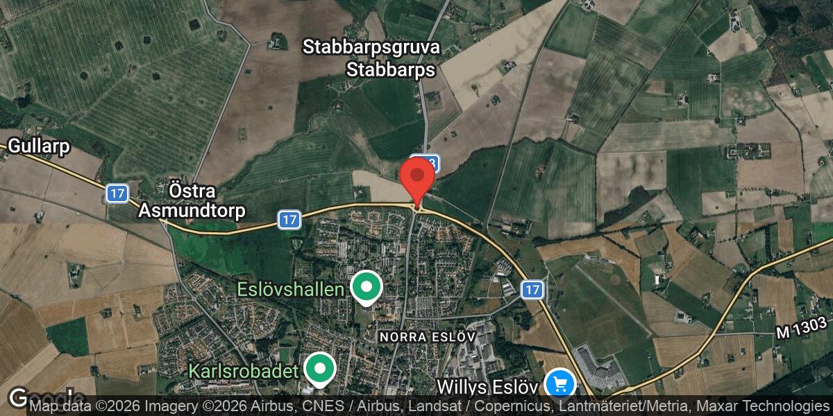 Vägarbete med stor påverkan på väg 113 mellan Eslöv Sjöhusen och Cirkulationsplats Eslöv Ö