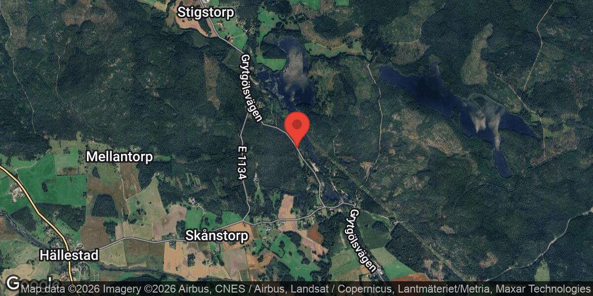 Vägarbete på Väg 1165 i Sonstorp pågår till 24 mars 2026