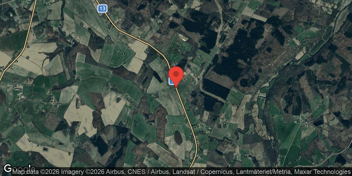 Vägarbete på Väg 13 vid Röstånga med stor påverkan på trafiken