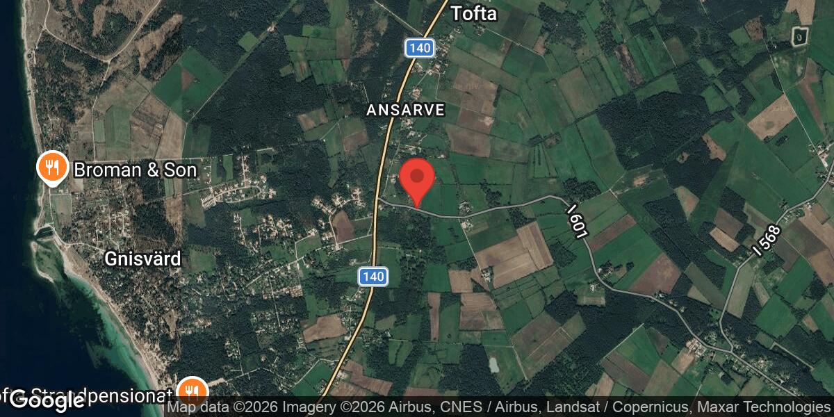 Kabelarbete på Väg 601 i Gotland pågår till slutet av mars