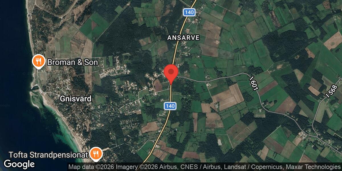 Kabelarbete på Väg 140 mellan Västergarn och Ansarve