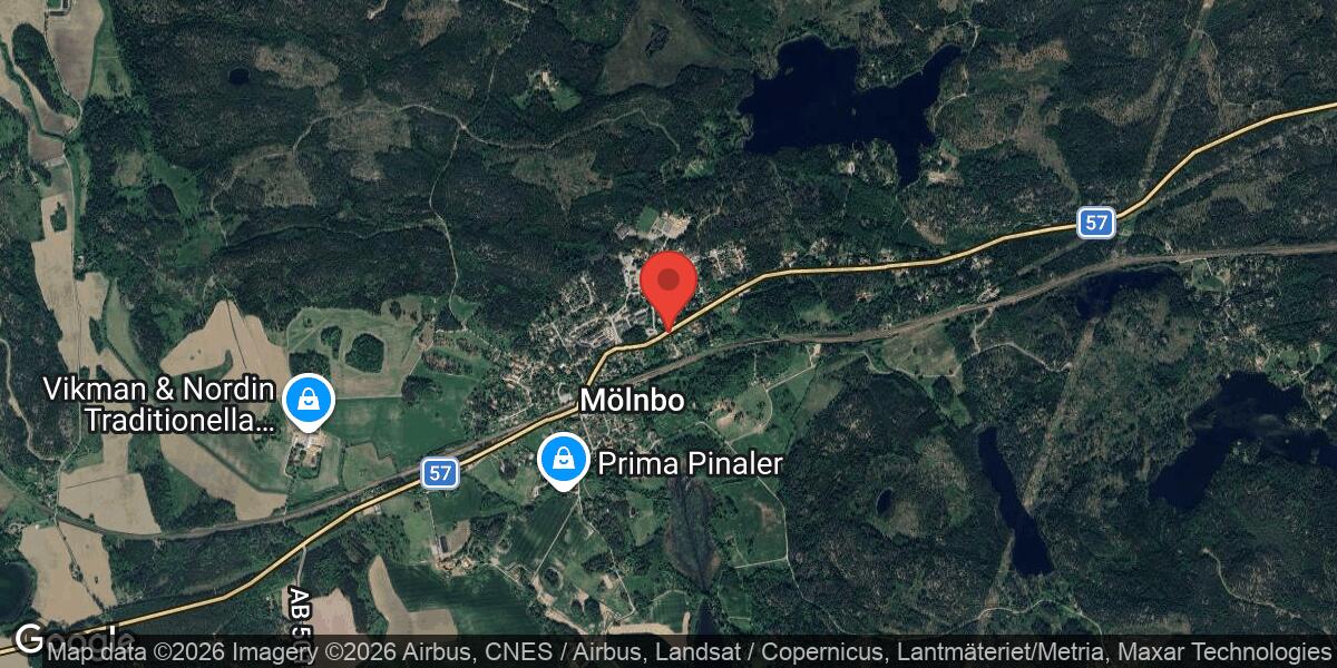 Vägarbete på väg 57 mellan Hållsta och Parkvägen i Järna