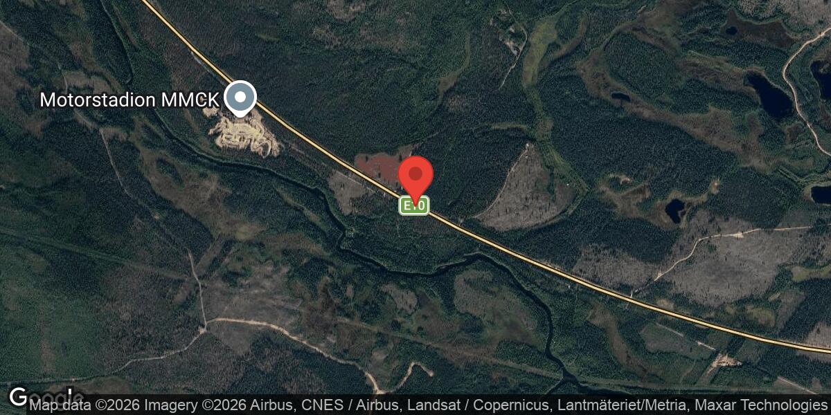 Hund på vägen vid Stenbron påverkar trafiken på E10