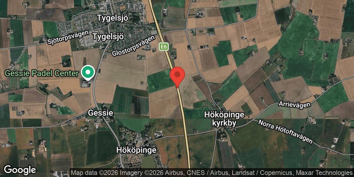 Fordonshaveri på E6 mellan V Klagstorp och Vellinge N i riktning mot Trelleborg