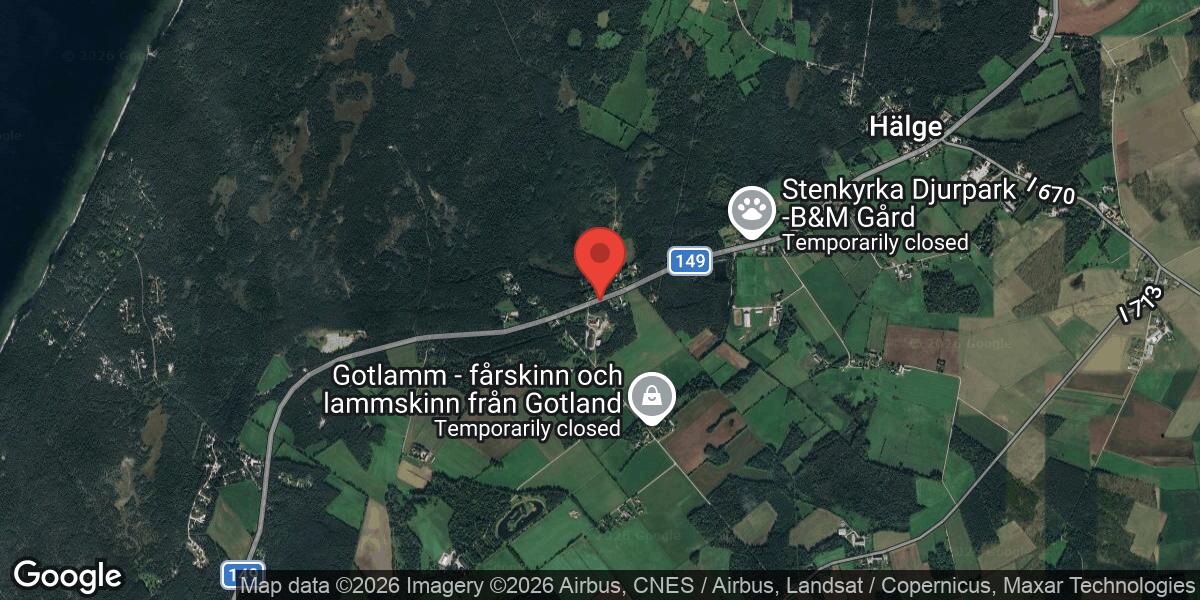 Vägarbete med kabelarbete på Väg 149 vid Hälge pågår till 2 april