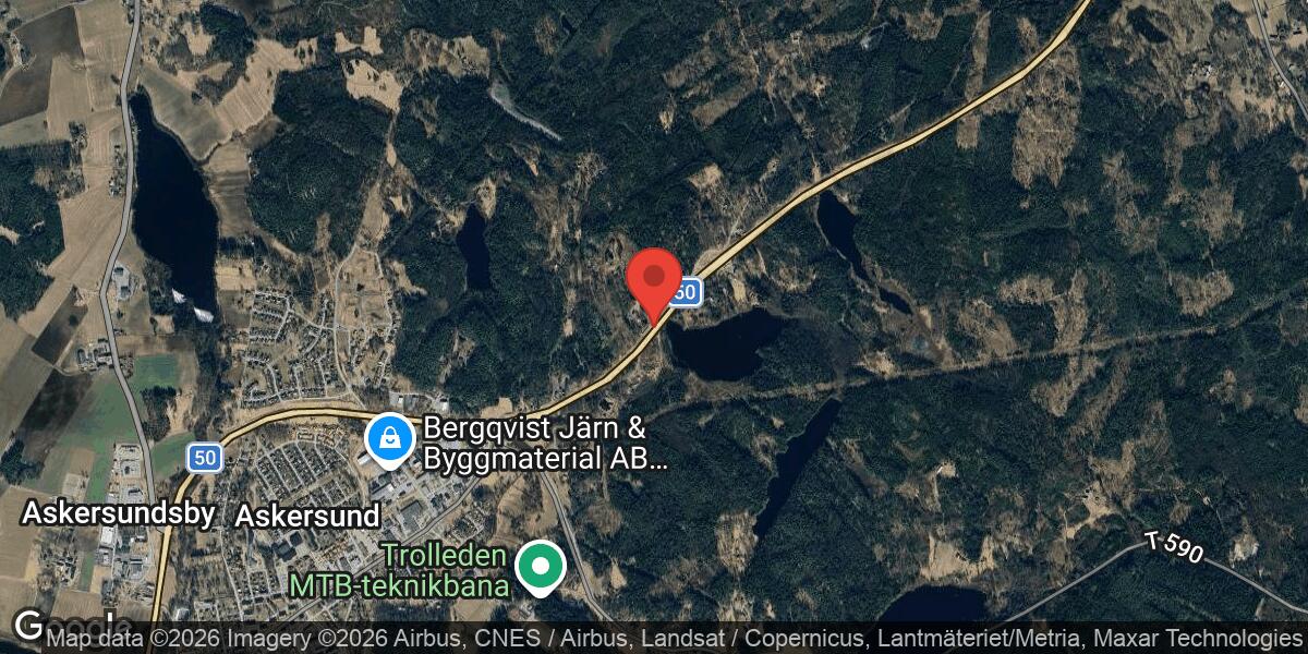 Fordonshaveri på Väg 50 mellan Marieberg och Askersund Ö