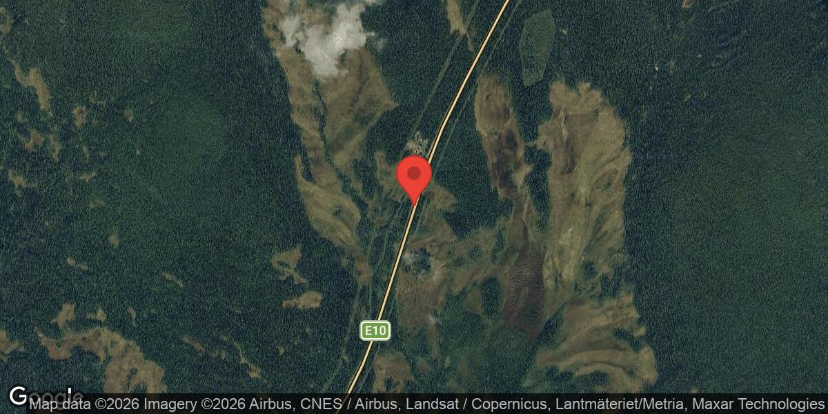 Singelolycka på E10 söder om Leipijoki påverkar trafiken