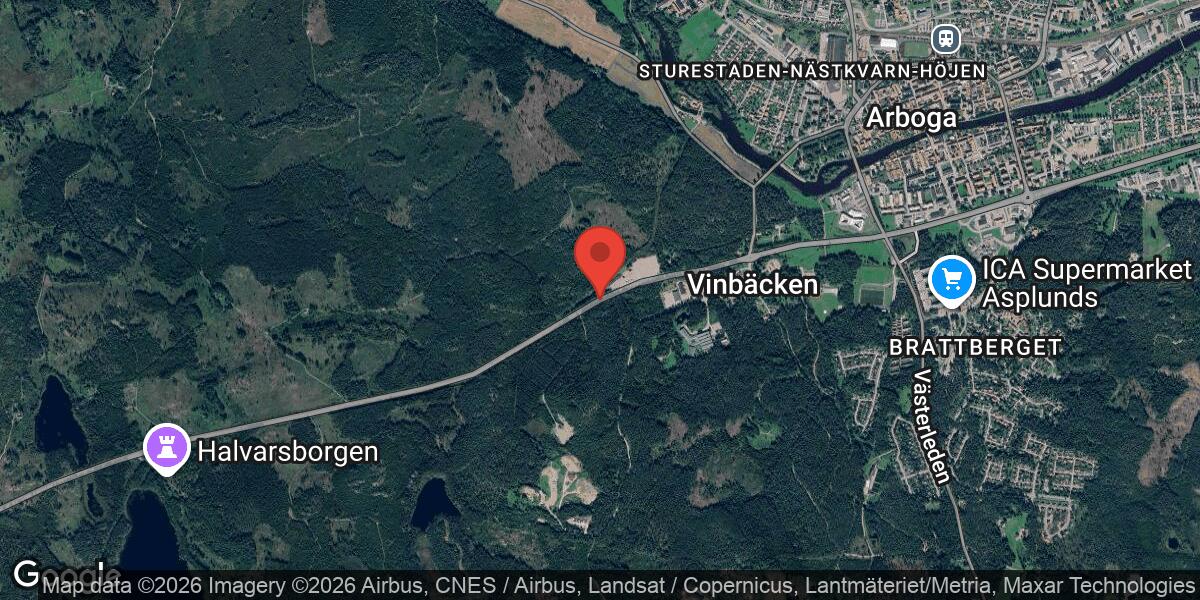 Vägarbete med provtagning på väg 572 mellan Vinbäcken och Götlunda