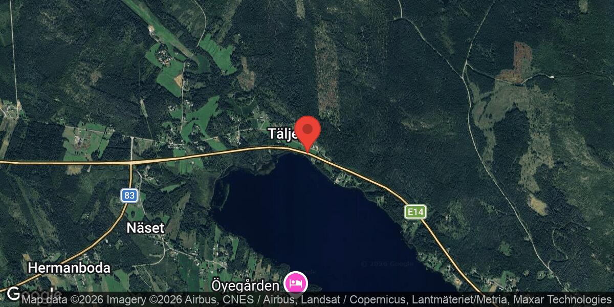 Vägarbete på E14 mellan Näset och Borgsjöbyn V påverkar trafiken mot Sundsvall