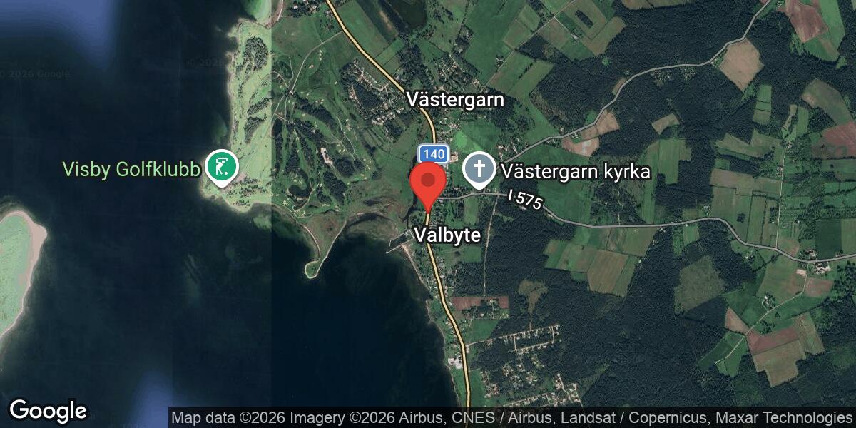 Belysningsarbete på Väg 140 mellan Klintehamn och Västergarn påverkar trafiken