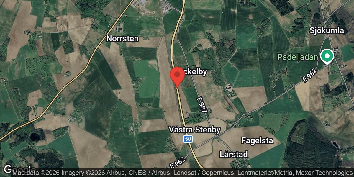 Vägarbete på Väg 50 söder om Motala pågår fram till 1 april 2026