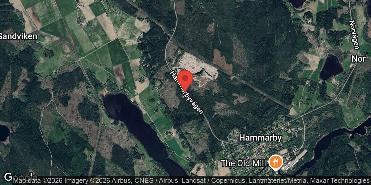 Vägarbete med sandupptagning på Väg 518 kan påverka framkomligheten