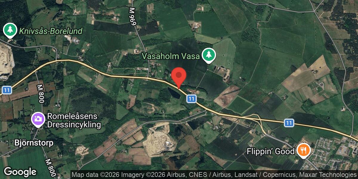 Vägarbete orsakar korta stopp på Väg 11 mellan Torna-Hällestad och Veberöd