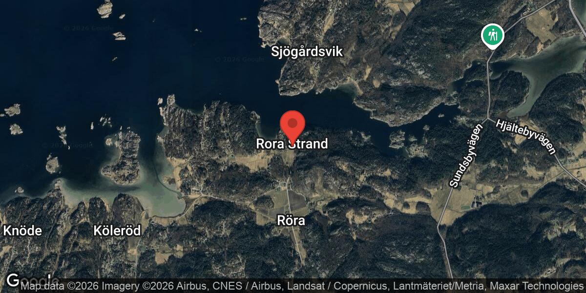 Nedfallet träd blockerade väg 732 mellan Fosseröd och Röra strand