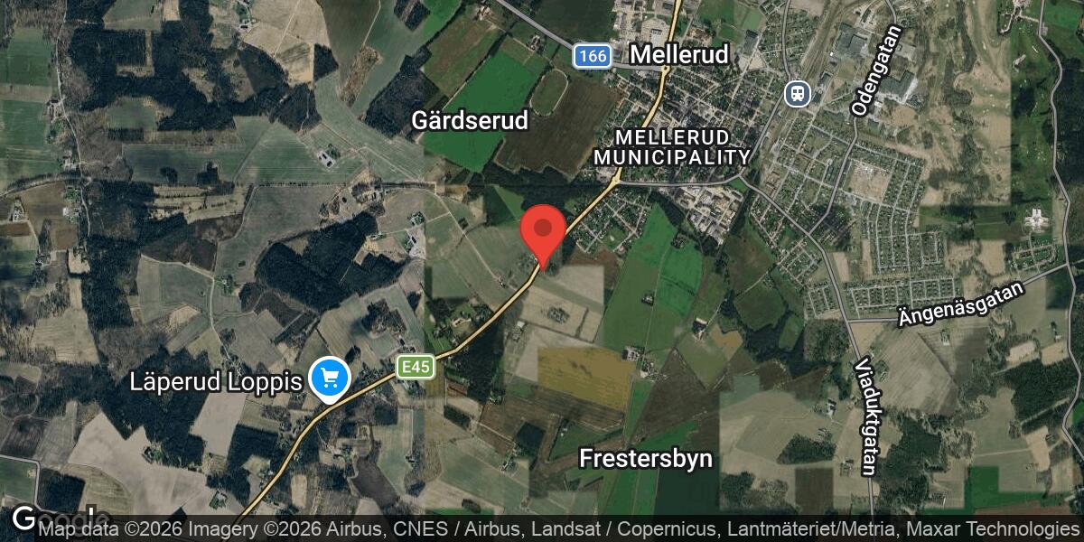 Mitträckesarbeten på E45 mellan Frändefors och Sannerud påverkar trafiken