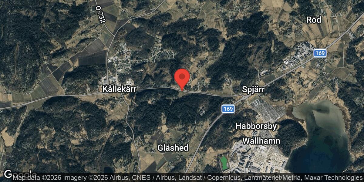 Vägarbete med trumbyten på väg 723 mellan Kållekärr skola och Habborsby