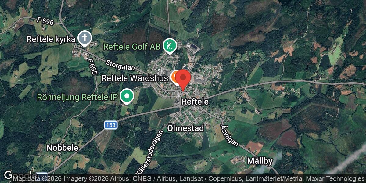 Nedfallet träd orsakade stor påverkan på väg 599 mellan Reftele C och S Tånghult