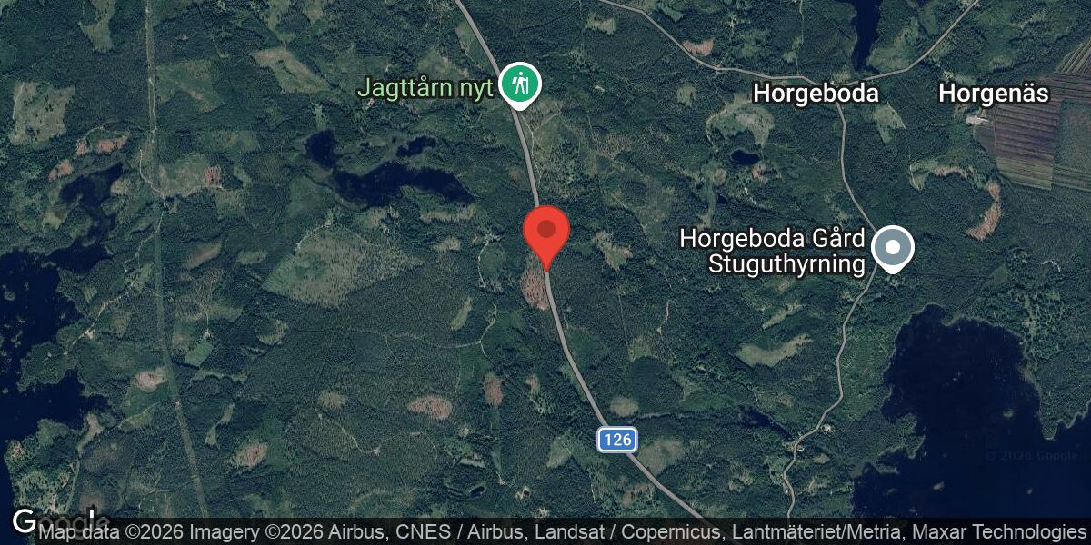 Nedfallet träd orsakade stor påverkan på väg 126 mellan Steglehylte och Skulatorp