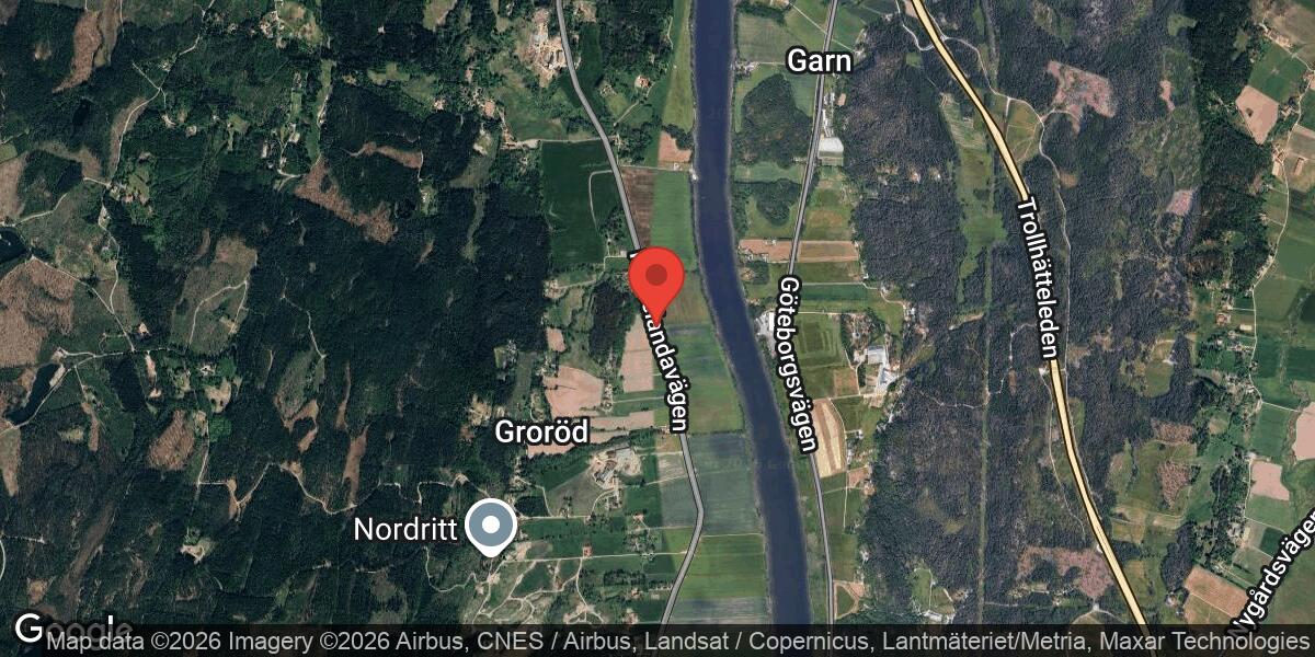 Nedfallet träd påverkar väg 625 mellan Övergård och Nygård