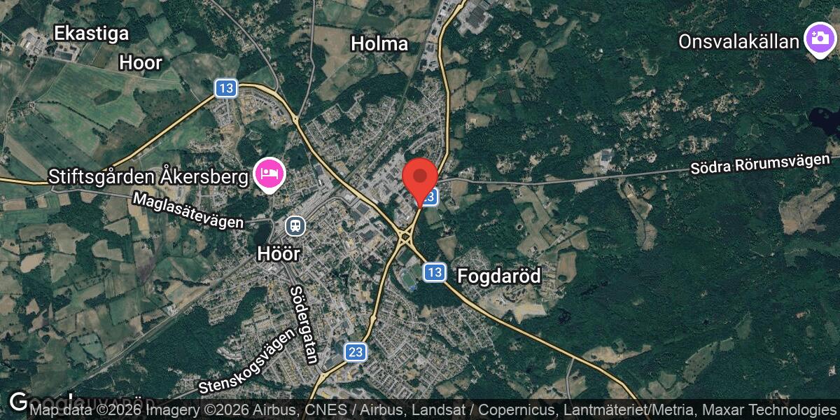 Vägarbete på väg 23 i Höör med liten påverkan