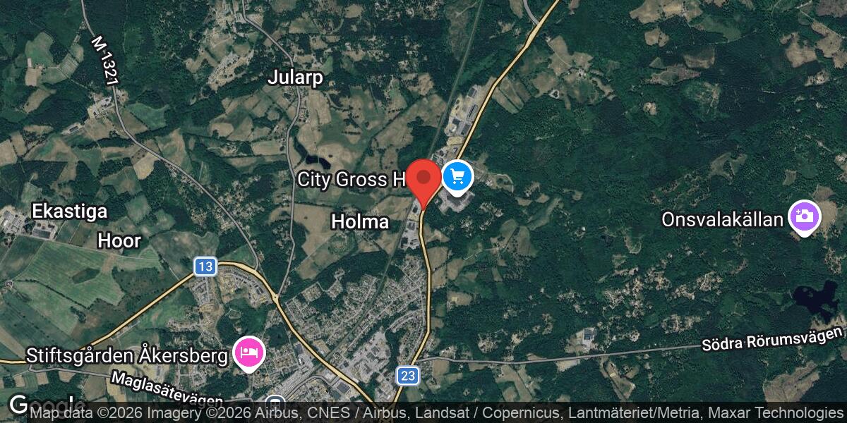 Vägarbete på väg 23 vid Höör påverkar trafiken i båda riktningarna