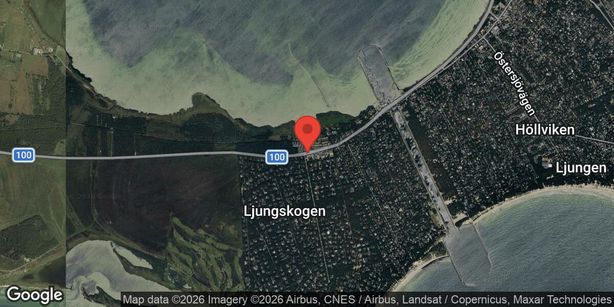 Vägarbete på Väg 100 mellan Falsterbo och Höllviken