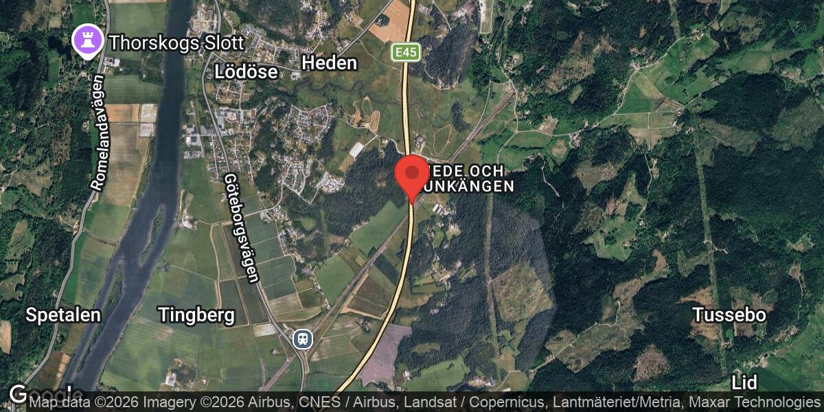 Underhållsarbete på E45 mellan Alvhem och Lödösemotet den 8 april