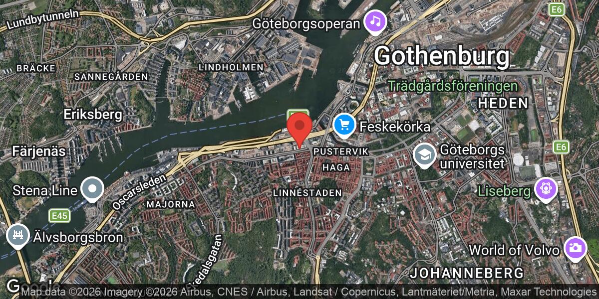 Stort vägarbete påverkar trafiken på Första Långgatan i Göteborg