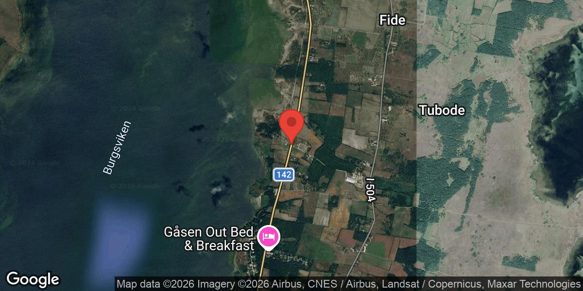 Vägarbete med växelvis trafik på väg 142 mellan Olofs och Fidenäs