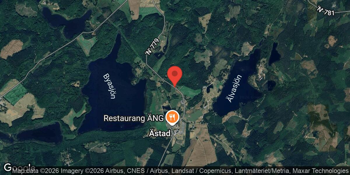 Vägarbete med trumbyte på väg 779 mellan Övre Högryd och Angryd