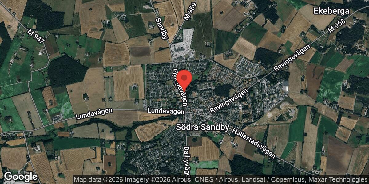 Vägarbete på Väg 952 i Södra Sandby påverkar trafiken under förmiddagen