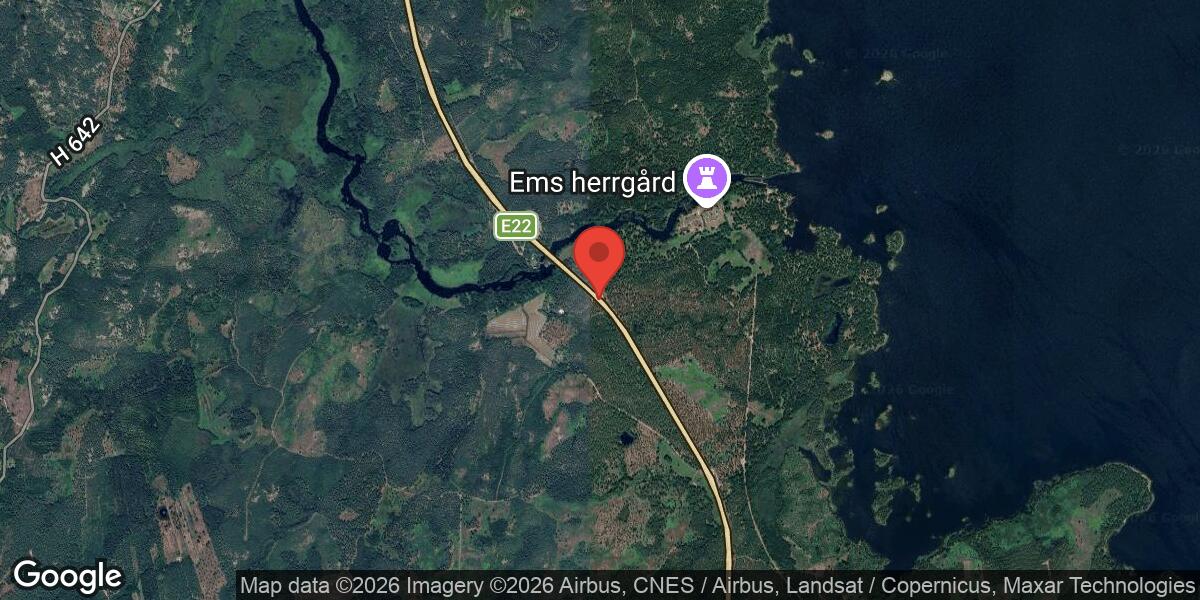 Vägarbete på E22 mellan Vånevik och Torp påverkar trafiken mot Karlskrona