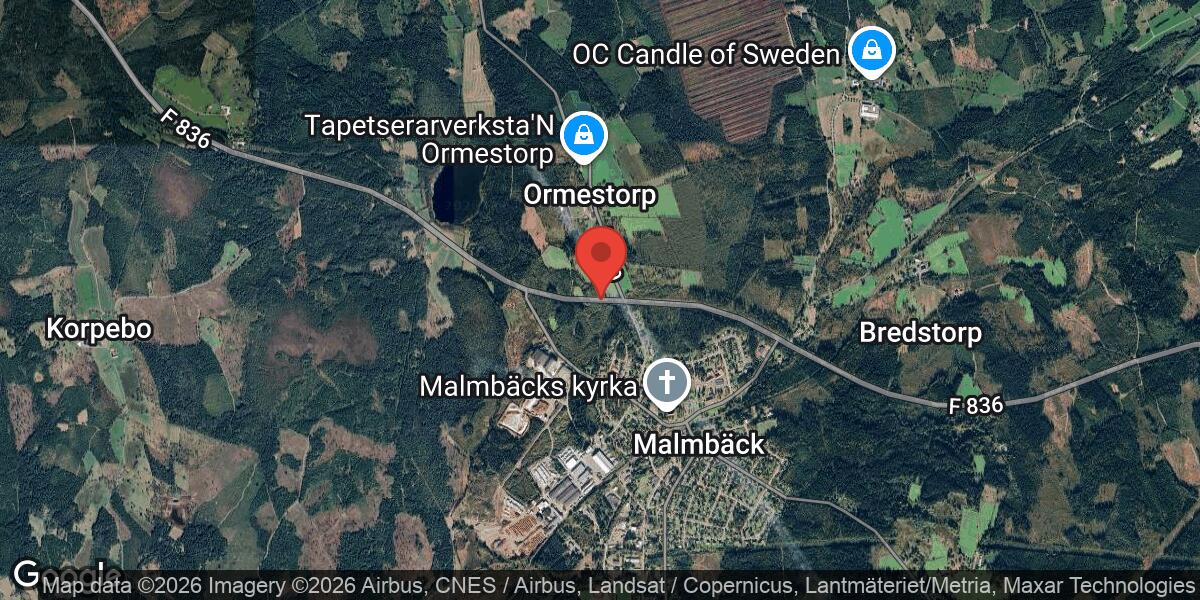 Vägarbete på Väg 836 mellan Krokavadet och Nässjö Skogsvallen