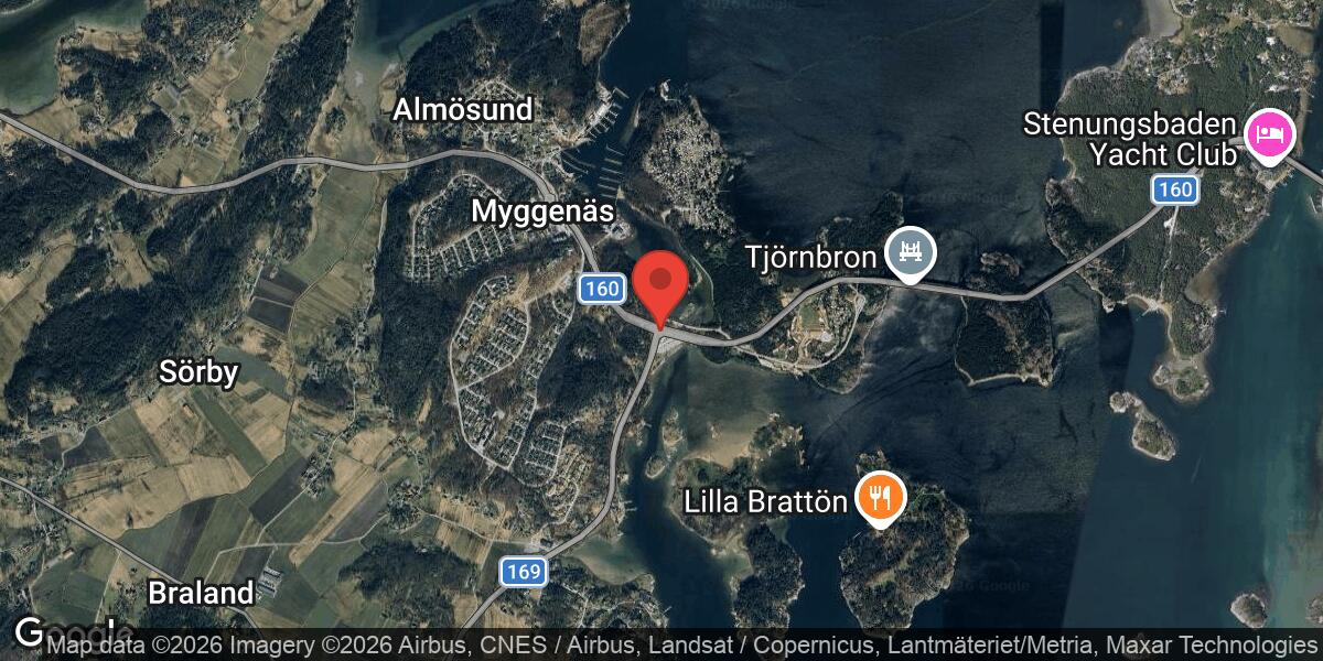 Vägarbete med stor påverkan på väg 160 mellan Myggenäs och Nösnäsmotet