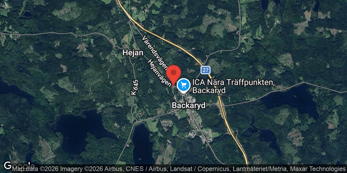 Oljeutsläpp påverkar väg 649 mellan Backaryd och Klämmen