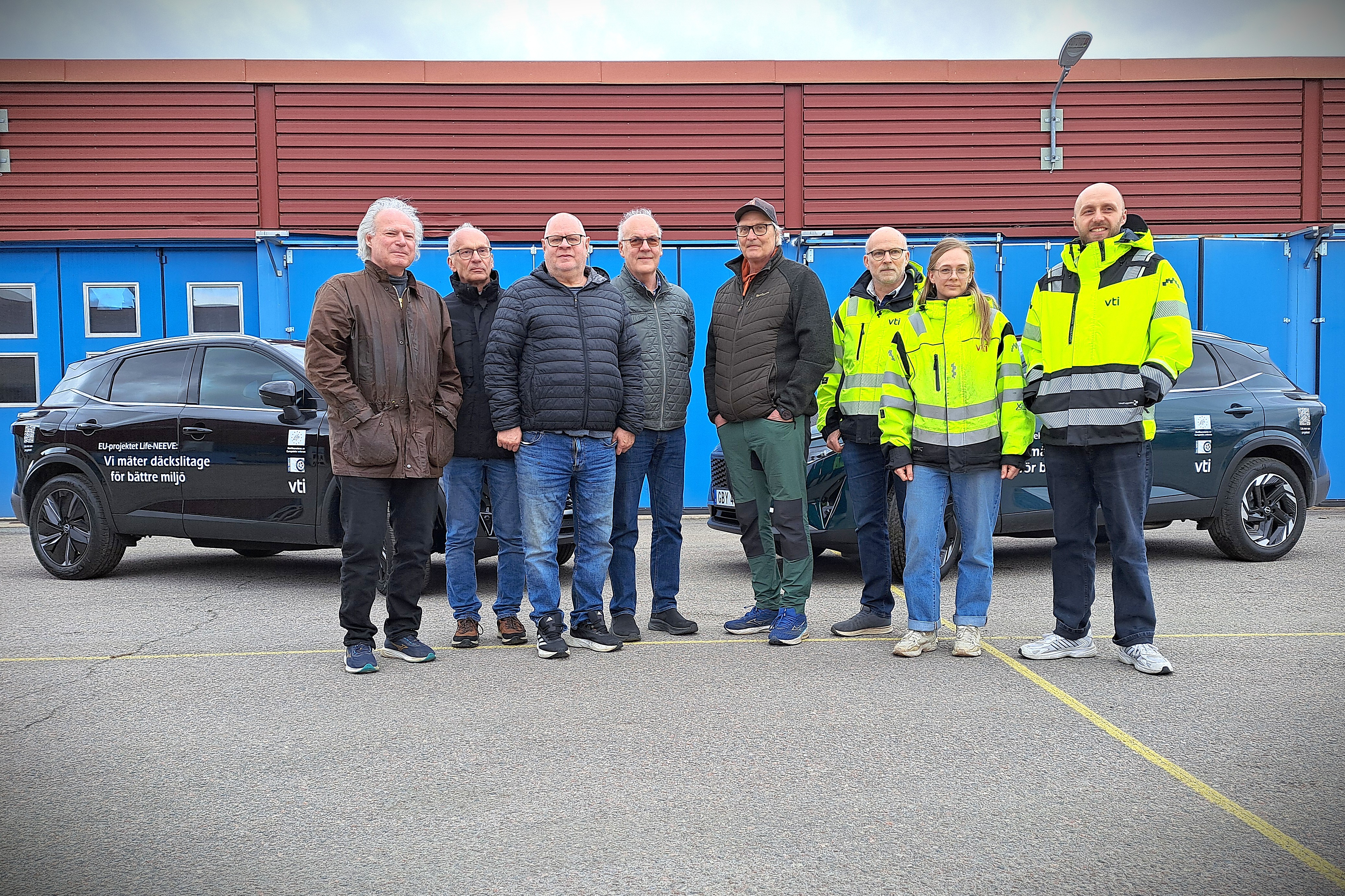 VTI testar däckslitage och partikelutsläpp – körslingor via Motala i ett halvår