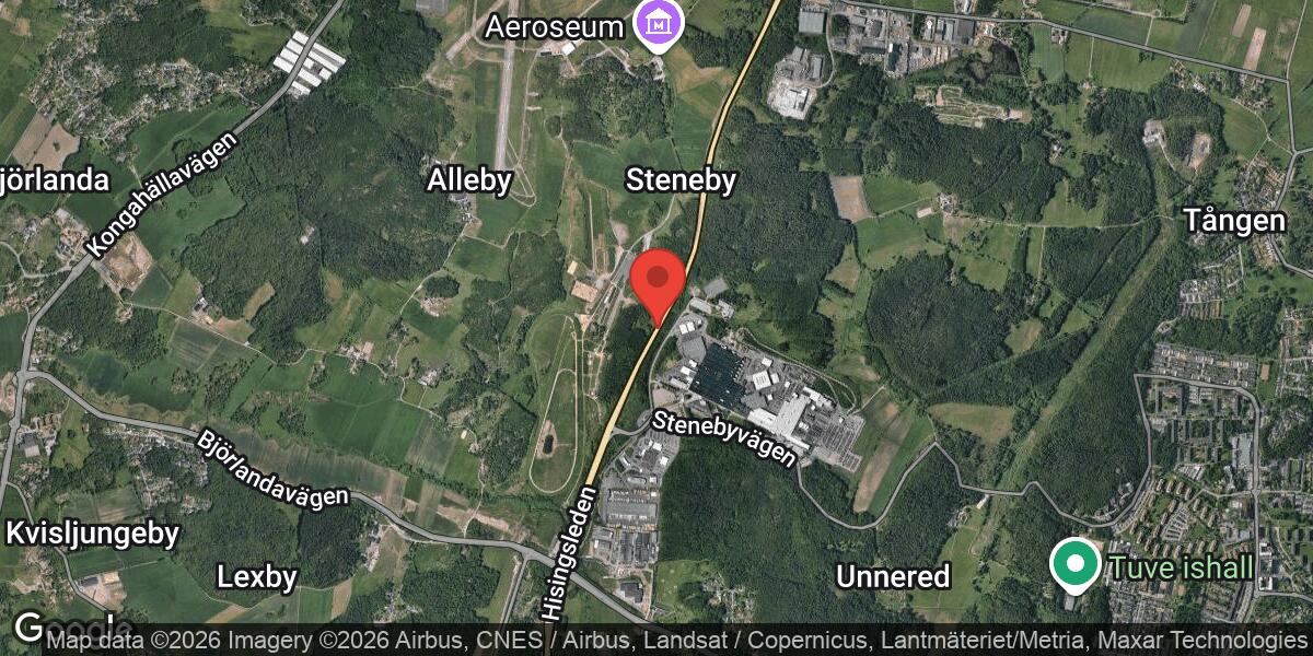 Sprängningsarbete påverkar trafiken på E6.20 mellan Björlandamotet och Säve Depå