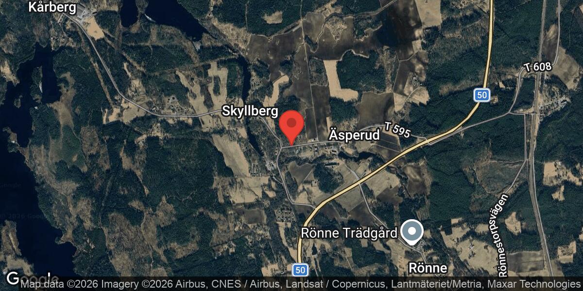 Fordonshaveri på väg 50 mellan Skyllberg och Björkbacken