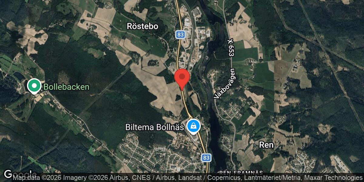 Fordonshaveri på Väg 83 i riktning mot Ljusdal