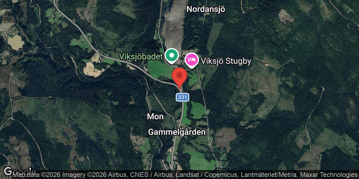 Räckesarbete med begränsad framkomlighet vid Neavita på väg 331