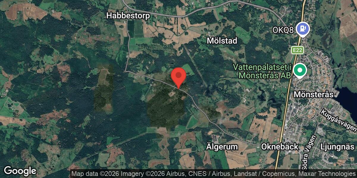 Vägarbete på väg 630 mellan Älgerum och Habbestorp i Mönsterås