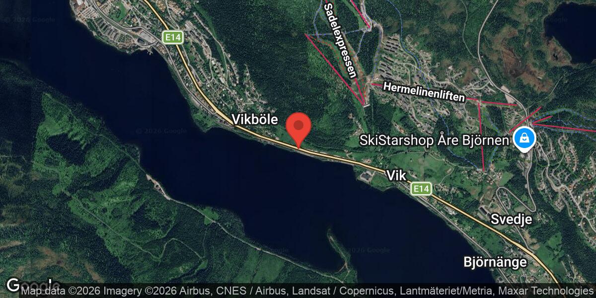 Madrass på E14 vid Vik orsakar mindre trafikstörning